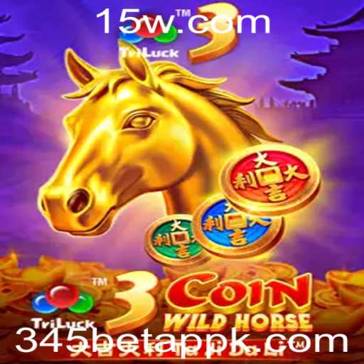 Descubra o Universo de 3CoinWildHorse no 345bet App